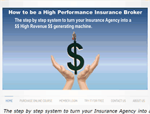 Tablet Screenshot of highperforminginsurancebroker.com